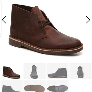 Clarks Bushacre 2 brown leather